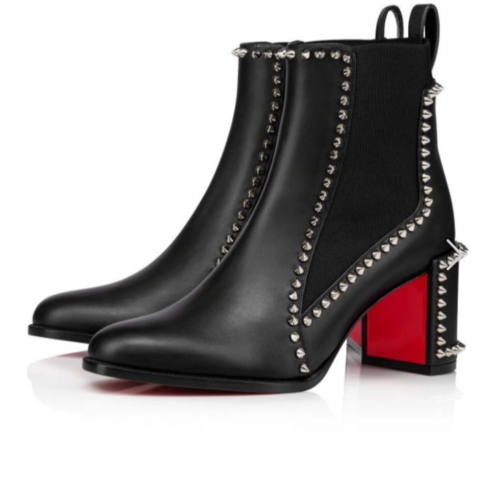 Christian Louboutin Out Line Spike Booties